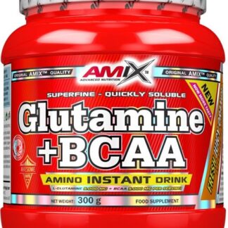 Amix Glutamina + BCAA 300 gramos Aminoácidos