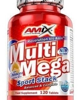 Amix Multi Mega Stack 120 tabletas (Multivitamínico) - Aporta Energía y Mejora el Rendimiento Físico