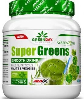 Amix GreenDay Super Greens Smooth Drink 360 Gr - Batidos Verdes - Alimento Vegetal