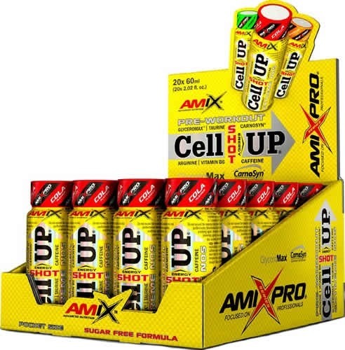 Amix Pro CellUp Energy Shot 20 viales x 60 ml COLA