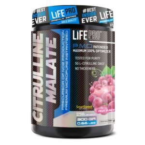 LIFE PRO CITRULINA MALATO 300G frutos rojos