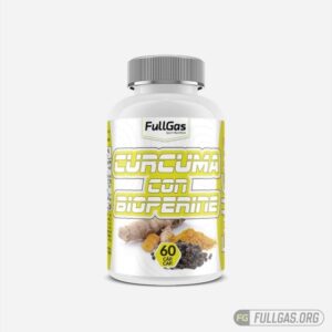 Curcuma con bioperine 600mg 60 cáps FULLGAS