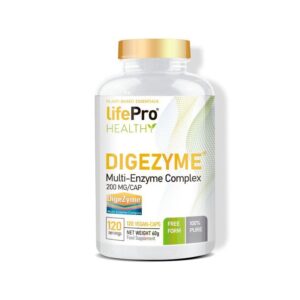 LIFE PRO DIGEZYME 200MG 120 VCAPS