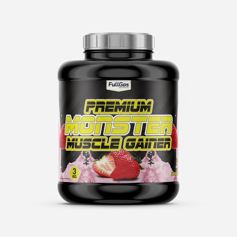 MONSTER Premium Gainer 3kg FULLGAS
