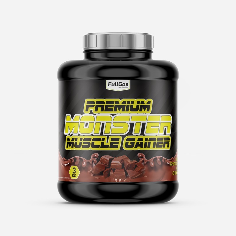 MONSTER Premium Gainer 3kg FULLGAS