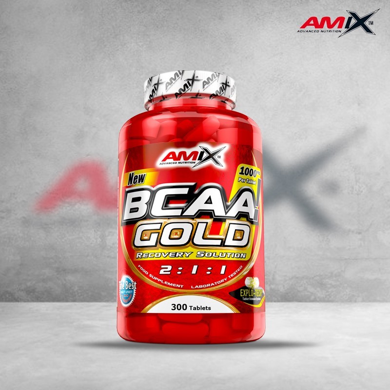 BCAA Gold 2:1:1 - 100 TABLETAS AMIX
