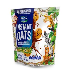 Life Pro Fit Food Instant Oats Premium Choco Monky 1.6kg
