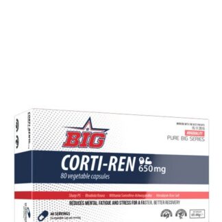 CORTIREN 60caps REDUCE EL ESTRÉS Y EL AGOTAMIENTO BIG