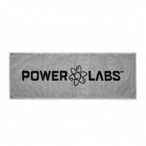 TOALLA ENTRENAMIENTO POWERLABS GRIS/NEGRA