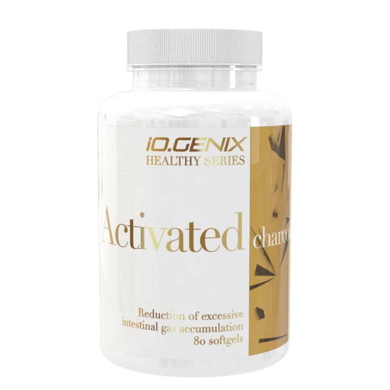 CARBÓN ACTIVO IOGENIX 80 PERLAS