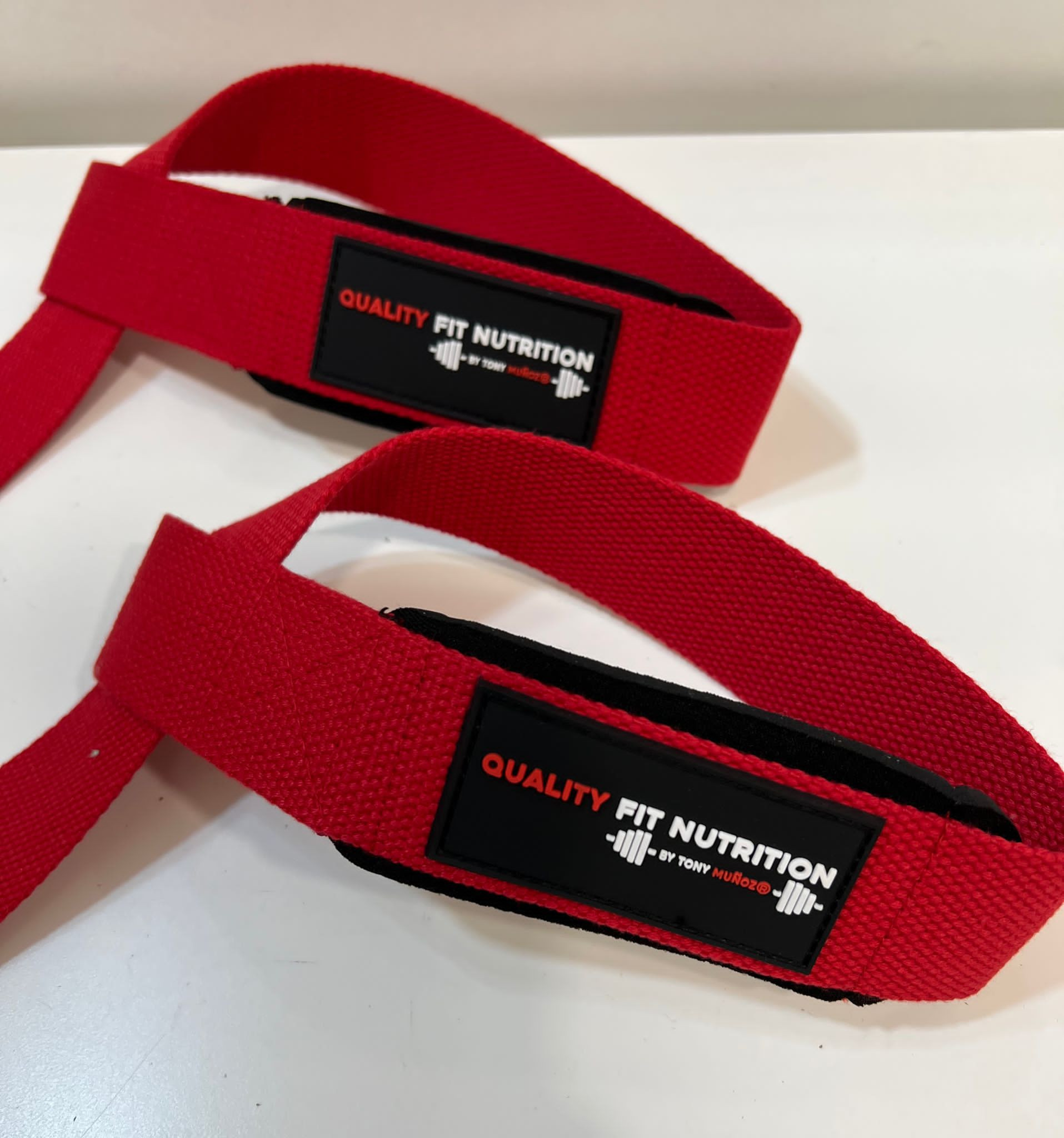 PACK 2 STRAPS ROJO QUALITY FIT NUTRITION