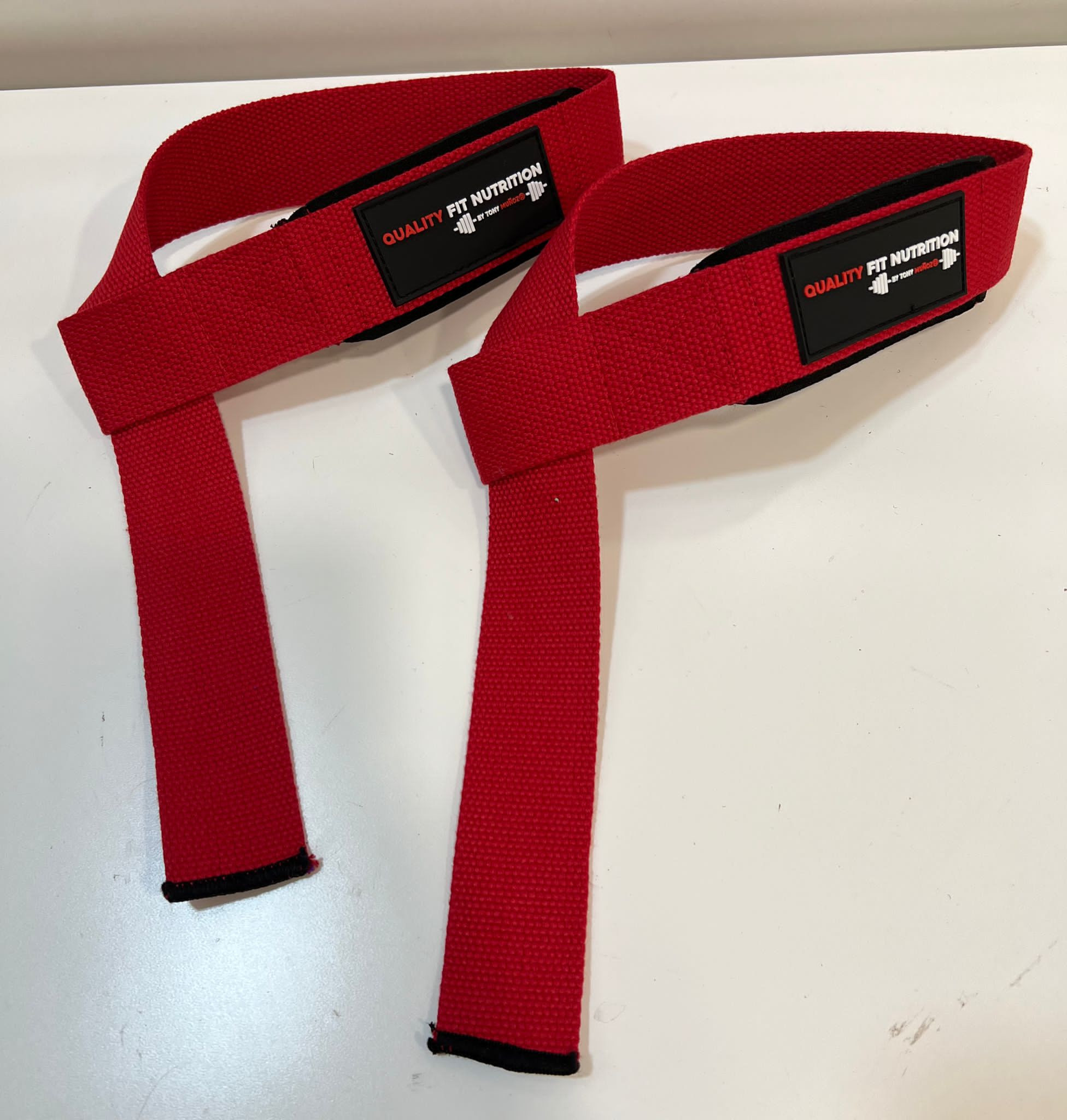 PACK 2 STRAPS ROJO QUALITY FIT NUTRITION