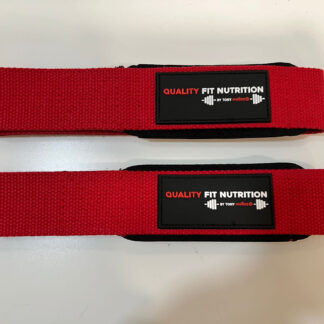 PACK 2 STRAPS ROJO QUALITY FIT NUTRITION