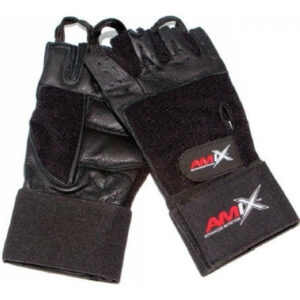 GUANTES MUÑEQUERA NEGRO AMIX