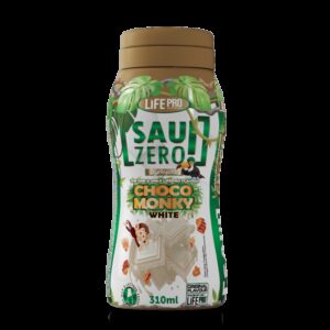 Sauzero Zero Calories Choco Monky WHITE 310ml LIFEPRO