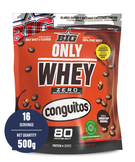 ONLY WHEY ZERO BOLSA 500GR - Imagen 2