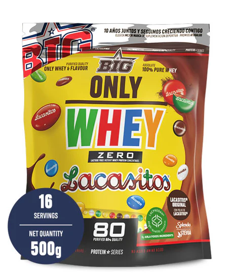 ONLY WHEY ZERO BOLSA 500GR - Imagen 7