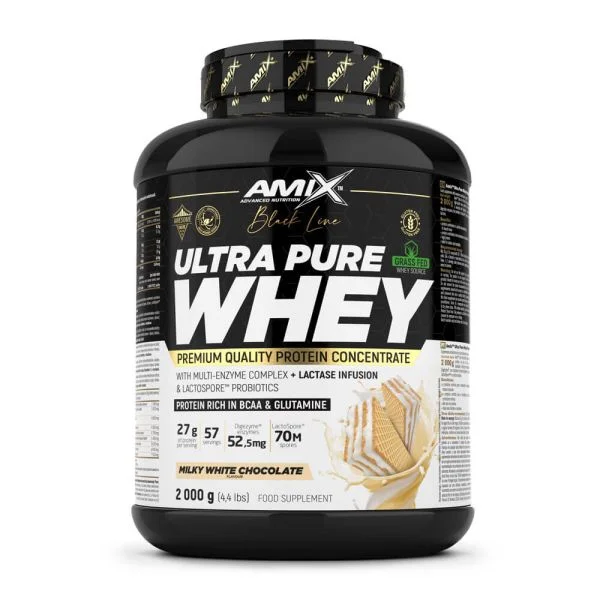 ULTRA PURE WHEY 2KG BLACK LINE AMIX - Imagen 2