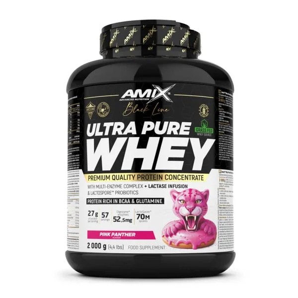 ULTRA PURE WHEY 2KG BLACK LINE AMIX - Imagen 5