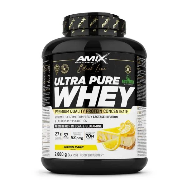 ULTRA PURE WHEY 2KG BLACK LINE AMIX - Imagen 3