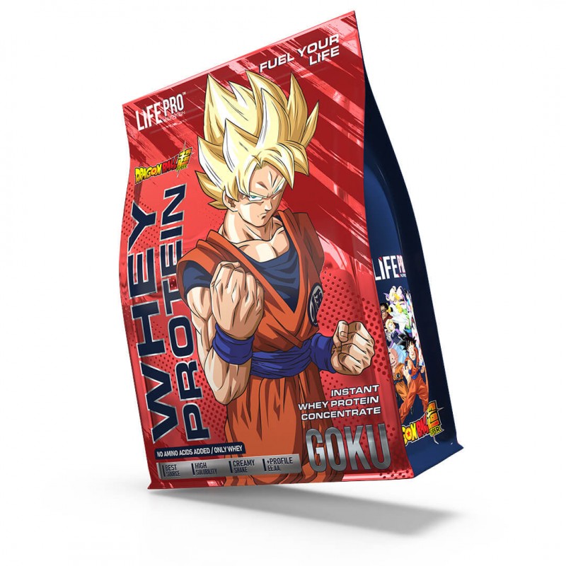 Life Pro Whey Dragon Ball Super Limited Edition Goku 1.8kg - Imagen 2