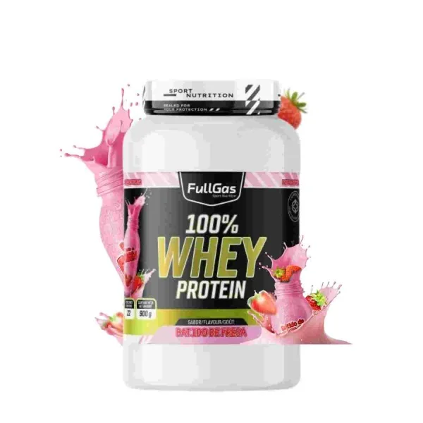 WHEY PROTEIN (Concentrado) 900gr FULLGAS - Imagen 2