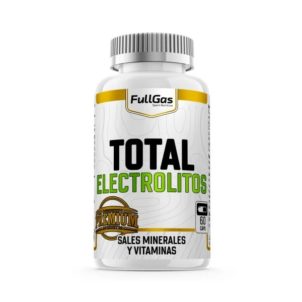 Total Electrolitos - 60 cápsulas FULLGAS